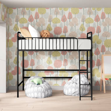 Mack Milo Burkley Twin Solid Wood Platform Loft Bed by Mack Milo Reviews Wayfair